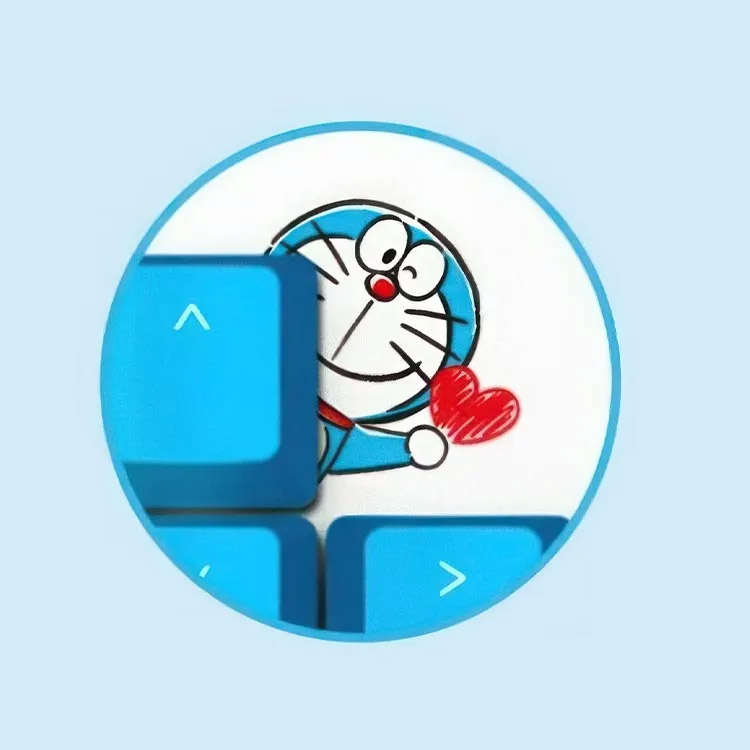 خرید کیبورد Razer Blackwidow X - طرح محدود ۵۰ سالگی Doraemon